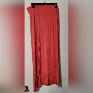 Coral Maxi Skirt